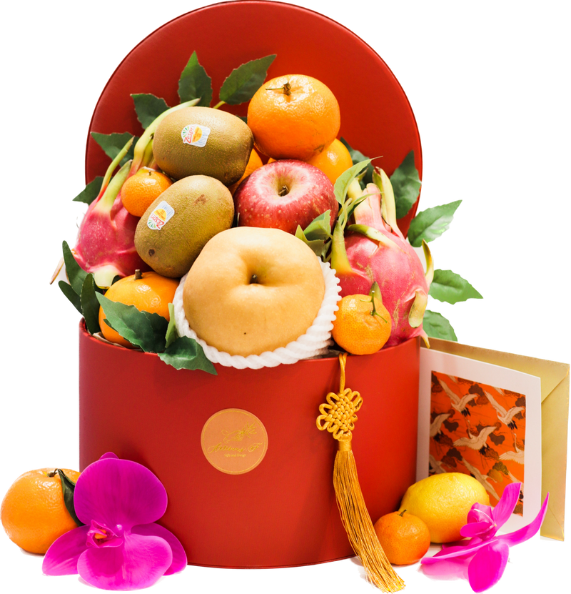 New Year Fruit Hamper | Classic New Year Greetings