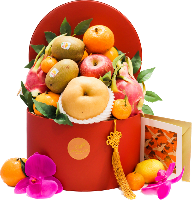 New Year Fruit Basket | Classic New Year Greetings