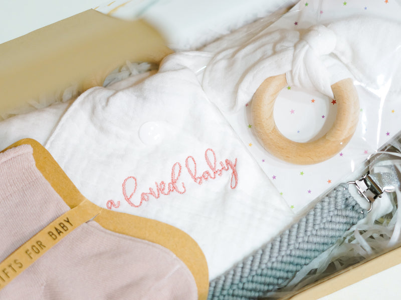 Customised Embroidery Baby Gift Box