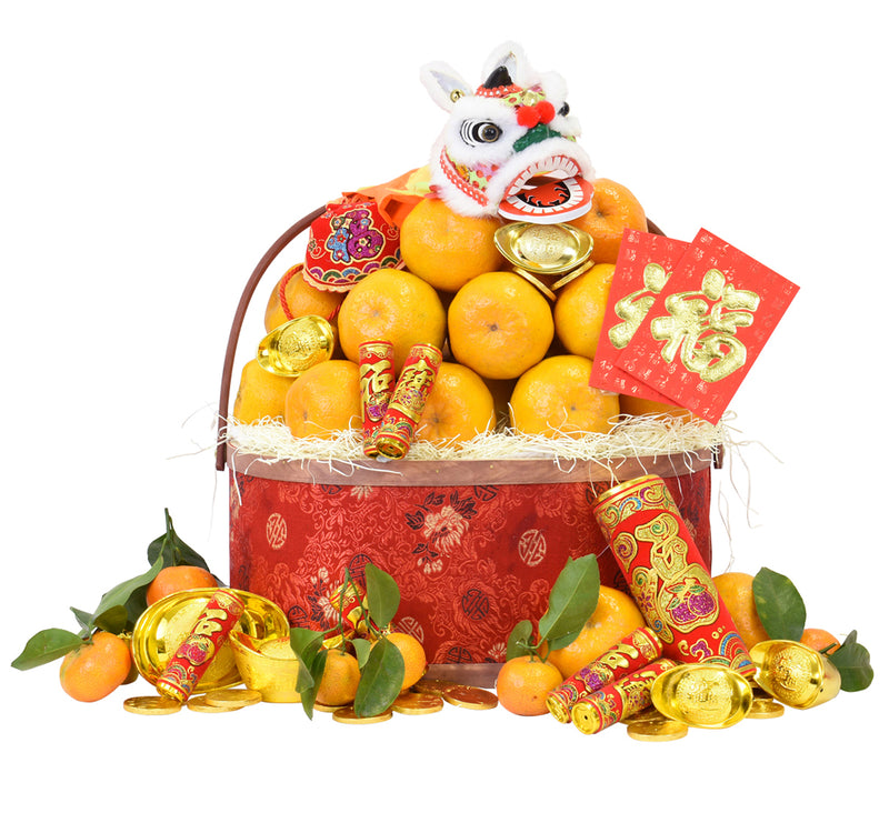 CNY Premium Mandarin Basket - Chinese New Year