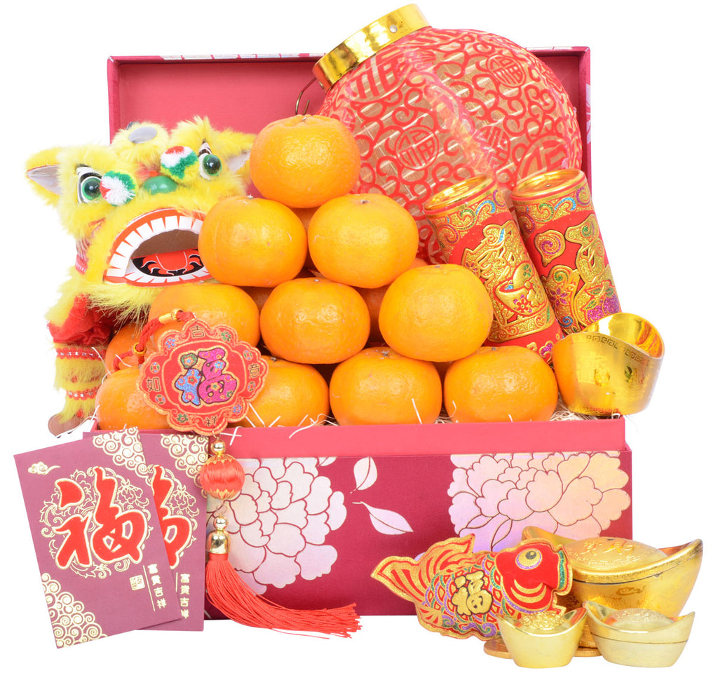 Delightful CNY Fruit Hamper - Chinese New Year