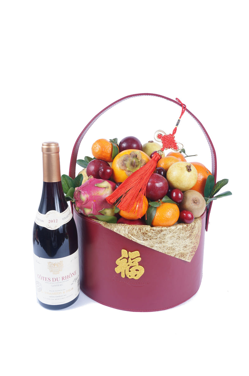 MaCadeau Stylish Luxury Fruit Basket 禮度氣派豪華果籃 - MaCadeau 