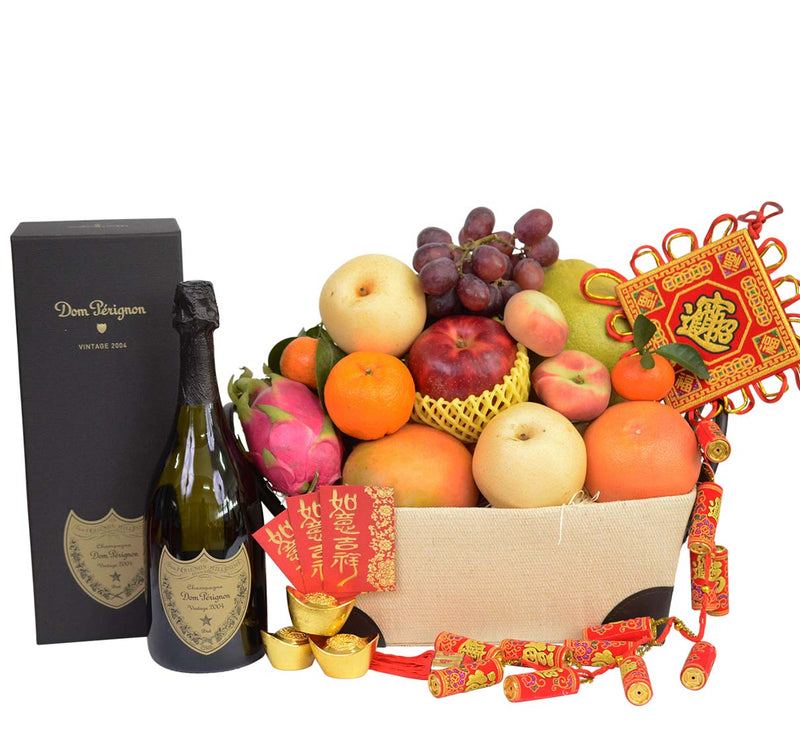 Chinese New Year Traditional Fruit Hamper - Chinese New Year