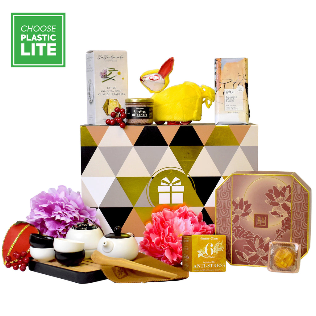 Mid-Autumn Mooncake with Gourmet & Tea Gift Set